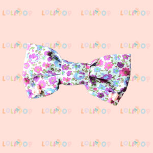 MOÑO SENCILLO FLOR MORADO