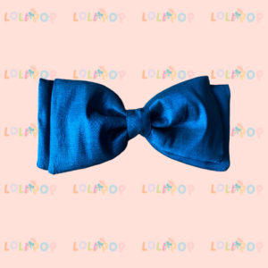 MOÑO TAFETA AZUL MARINO