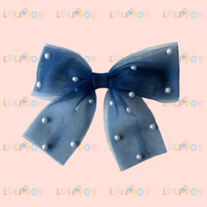 MOÑO TUL AZUL MARINO