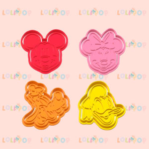 CORTADORES MINNIE Y MICKEY