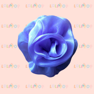 FLOR ORGANZA LILA