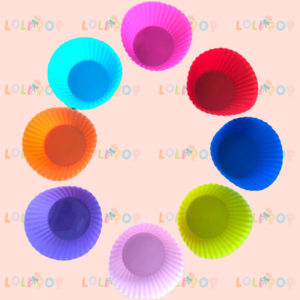 6 PZAS MOLDES DE SILICÓN CIRCULARES