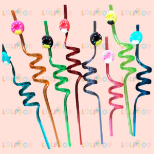 POPOTES DONA Y  FIGURITAS DECORATIVAS (4 PZAS)