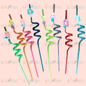 POPOTES DE SIRENA Y  FIGURITAS DECORATIVAS  (1 PIEZA)