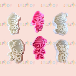 Cortadores Superheroes Navidad