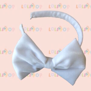 DIADEMA BLANCA VELVET