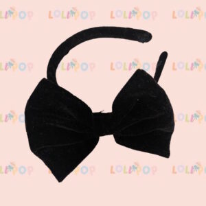 DIADEMA NEGRA VELVET