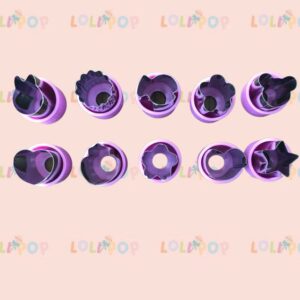 CORTADORES PARA FRUTA  10 PZAS