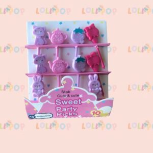 PICKS GATITO, TETERA Y HELADO