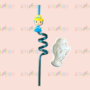 Cenicienta popote y cortador