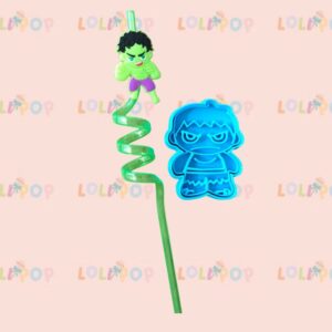 Hulk popote y cortador