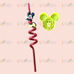 Mickey popote y cortador