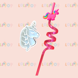 Unicornio popote y cortador