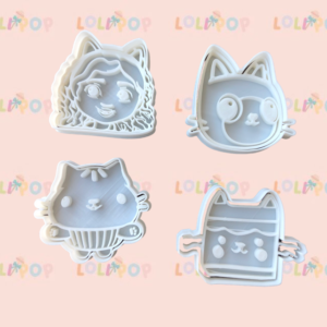 cortadores Gabby y la casa de muñecas