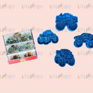 SET CORTADORES Y PICKS MONSTER TRUCK