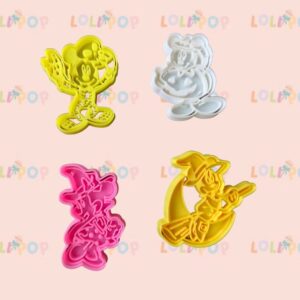 HALLOWEEN CORTADORES MICKEY Y MINNIE