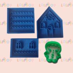 Cortadores Casita Gingerbread man NAVIDAD