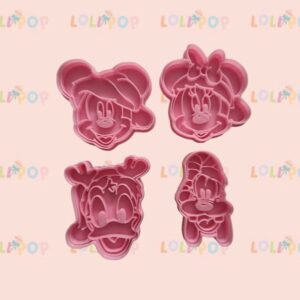 Cortadores Navidad Mickey y Minnie