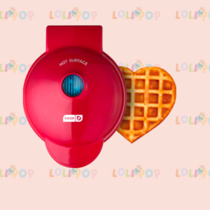 WAFFLERA CORAZON SAN VALENTIN