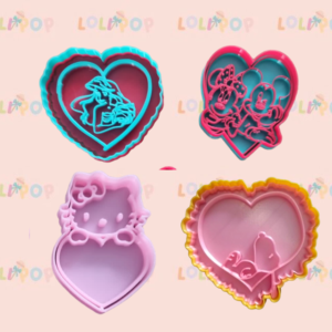 CORTADORES PERSONAJES SAN VALENTIN