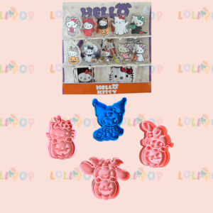 HALLOWEEN SET KITTY CORTADORES Y PICKS