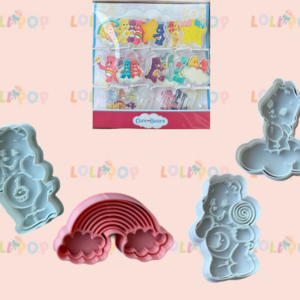 SET CORTADORES Y PICKS OSITOS CARIÑOSITOS (CARE BEARS)