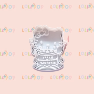 CORTADOR CUMPLEAÑOS KITTY