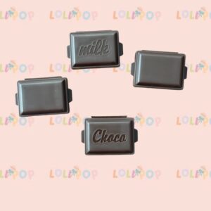 4 MINICONTENEDORES CHOCOLATE