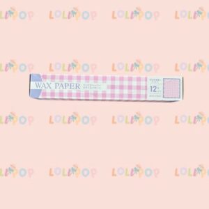 PAPEL ENCERADO CUADRO BLANCO Y ROSA